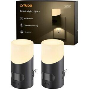 LED Night Lights Plug into Wall with Motion Sensor, 1-150LM Dimmable Plug-in